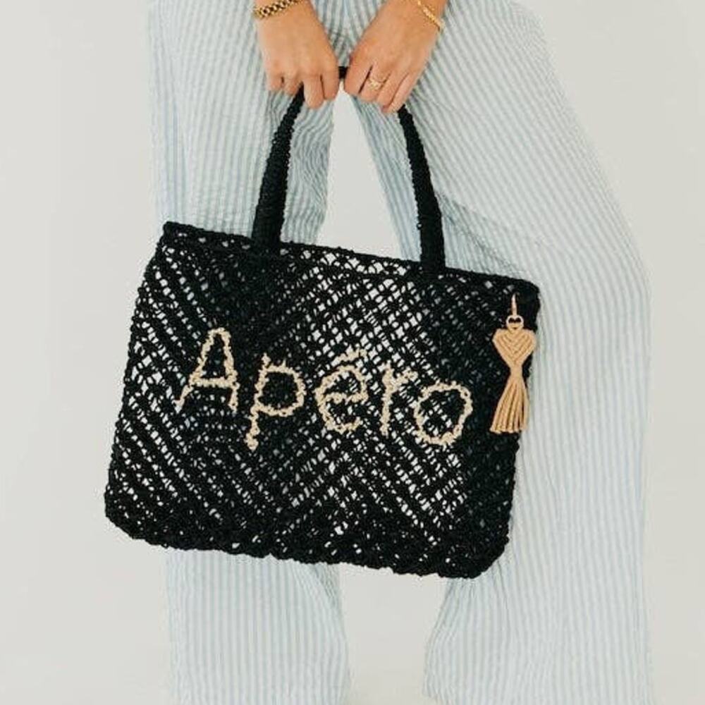 Sandbar Carryall Summer Tote – Black (Apéro) - Picture 3 of 4